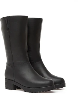 Женские черные сапоги Baden (Натуральная шерсть)