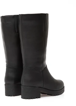 Женские черные сапоги Baden (Натуральная шерсть)