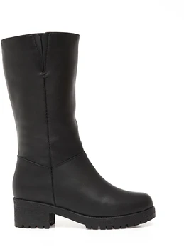 Женские черные сапоги Baden (Натуральная шерсть)