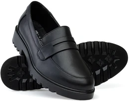 Женские черные лоферы Baden