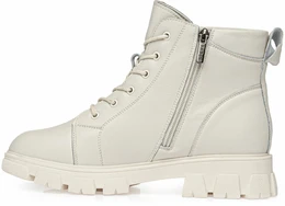 Женские белые ботинки Baden (Натуральная шерсть)