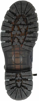 Женские синие ботинки Baden (Искусственный мех)