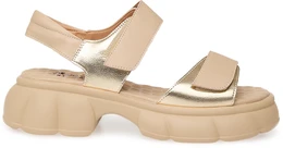 Женские бежевые босоножки Baden