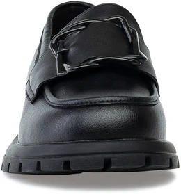 Женские черные лоферы Baden