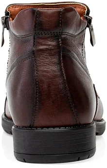 Мужские коричневые ботинки Baden (Натуральная шерсть)