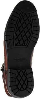 Мужские коричневые ботинки Baden (Натуральная шерсть)