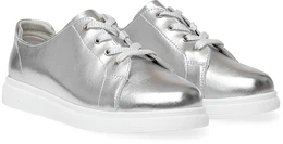 Женские серебряные кроссовки Wilmar