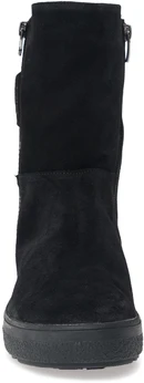 Женские черные полусапоги Romer (Натуральный мех)