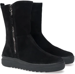 Женские черные полусапоги Romer (Натуральный мех)