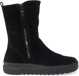 Женские черные полусапоги Romer (Натуральный мех)