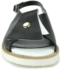 Женские черные босоножки Mabu