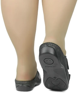 Женские черные сабо LM orthopedic