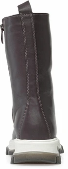 Женские фиолетовые ботинки Francesco Donni (Натуральная шерсть)