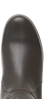 Женские коричневые полусапоги Janita (Натуральный мех)