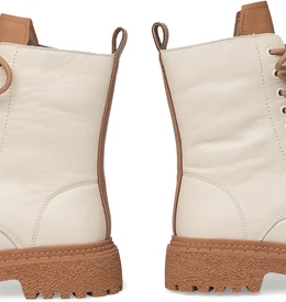 Женские бежевые ботинки Baden (Натуральная шерсть)