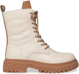 Женские бежевые ботинки Baden (Натуральная шерсть)