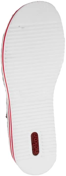 Женские красные босоножки Rieker