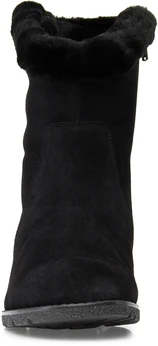 Женские черные полусапоги Janita (Натуральный мех)