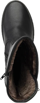 Женские черные полусапоги Romer (Натуральный мех)