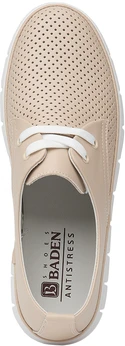 Женские бежевые полуботинки Baden