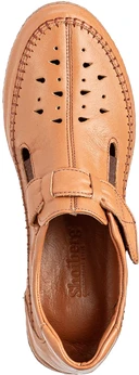 Женские рыжие полуботинки Shoiberg