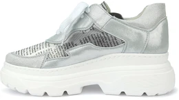 Женские серебряные кроссовки Romika