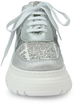 Женские серебряные кроссовки Romika
