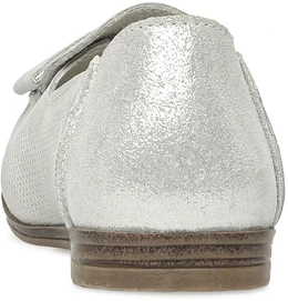 Женские серебряные туфли Baden
