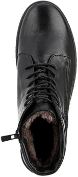 Женские черные ботинки Romer (Натуральный мех)