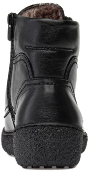 Женские черные ботинки Romer (Натуральный мех)