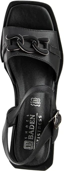 Женские черные босоножки Baden