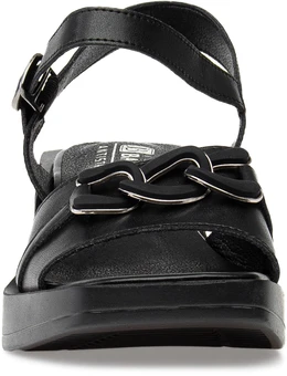 Женские черные босоножки Baden