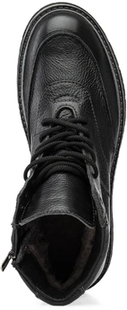 Мужские черные ботинки Romer (Натуральный мех)