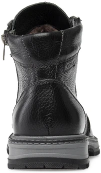 Мужские черные ботинки Romer (Натуральный мех)