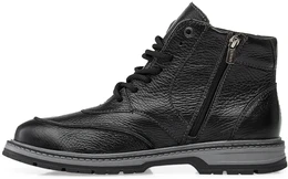 Мужские черные ботинки Romer (Натуральный мех)