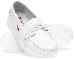 Женские белые топсайдеры Baden