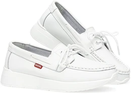 Женские белые топсайдеры Baden