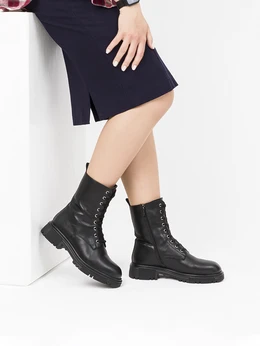 Женские черные ботинки Baden (Натуральная шерсть)