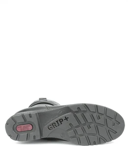 Женские черные полусапоги Janita (Натуральный мех)