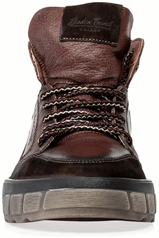 Мужские коричневые ботинки Baden (Натуральная шерсть)