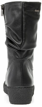 Женские черные полусапоги Romer (Натуральный мех)