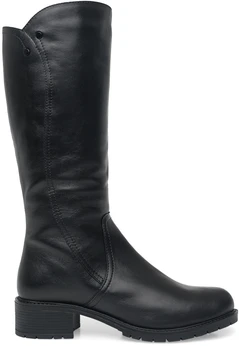 Женские черные сапоги ALEXIA LEVINI (Натуральный мех)