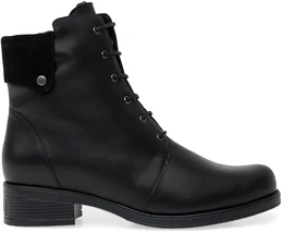 Женские черные ботинки Janita (Натуральный мех)