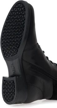 Женские черные ботинки Janita (Натуральный мех)