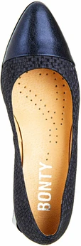 Женские синие туфли Bonty
