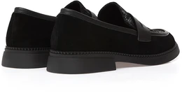 Женские черные лоферы Baden