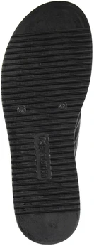 Женские черные сабо Rieker