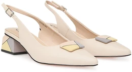 Женские бежевые босоножки Baden