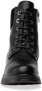 Женские черные ботинки Janita (Натуральный мех)