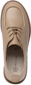 Женские бежевые полуботинки Wilmar